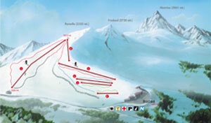 Rucas di Bagnolo Piste / Trail Map