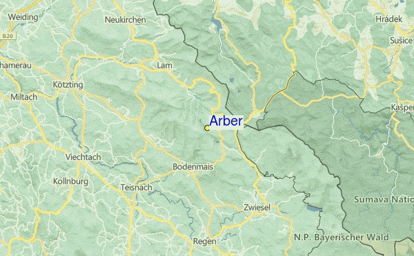 Arber Location Map