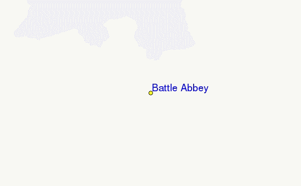 Battle Abbey Location Map