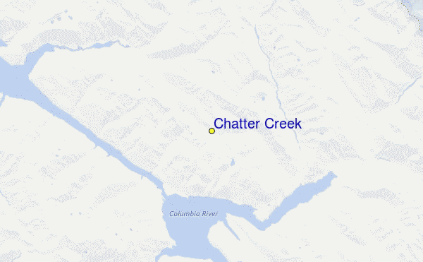 Chatter Creek Location Map