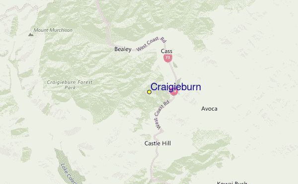 Craigieburn Location Map