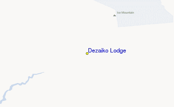 Dezaiko Lodge Location Map