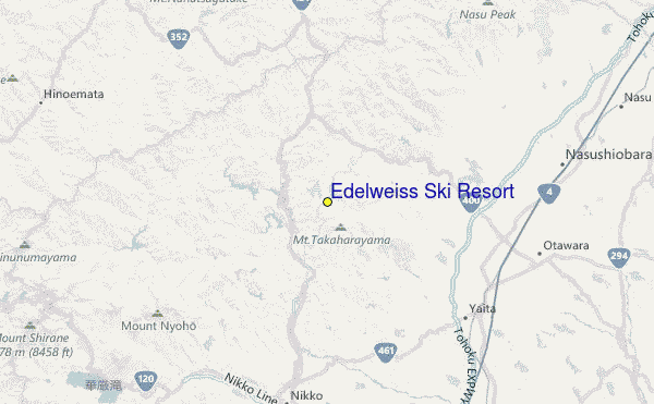 Edelweiss Ski Resort Location Map