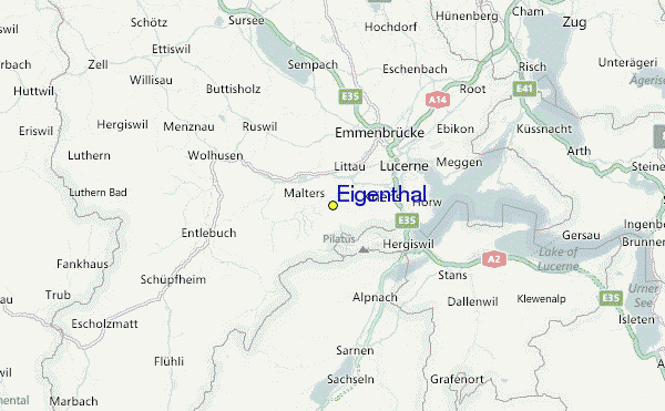 Eigenthal Location Map