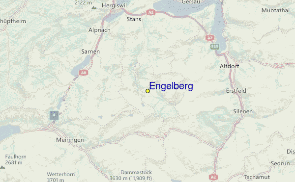Engelberg Location Map