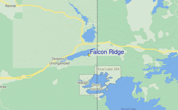 Falcon Ridge Location Map