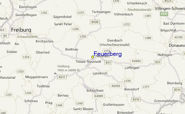 Feuerberg Location Map