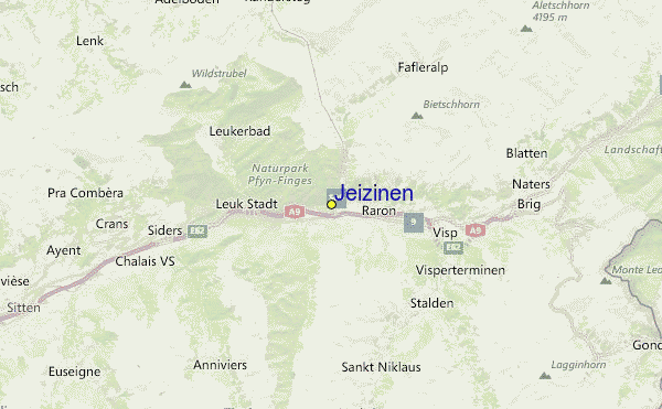 Jeizinen Location Map