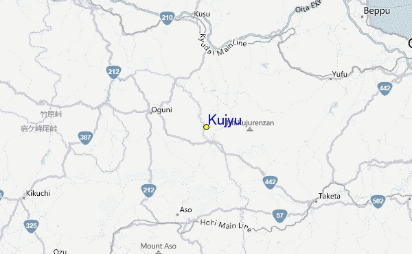 Kujyu Location Map