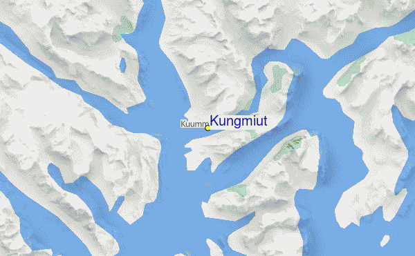 Kungmiut Location Map