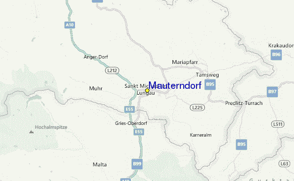 Mauterndorf Location Map