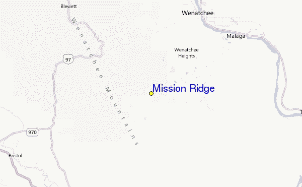 Mission Ridge Location Map