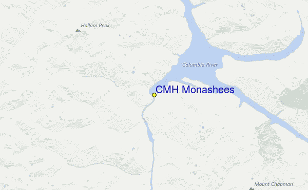 CMH Monashees Location Map