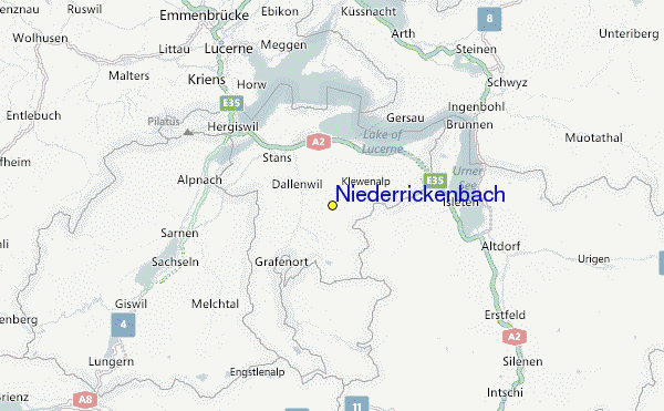 Niederrickenbach Location Map