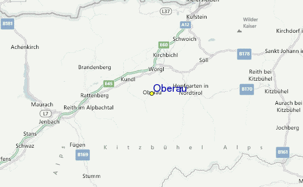 Oberau Location Map