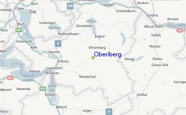 Oberiberg Location Map
