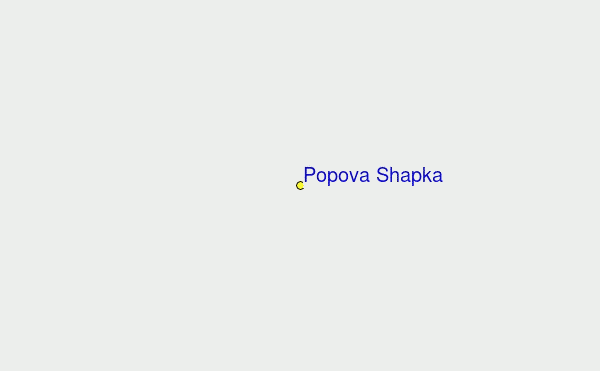 Popova Shapka Location Map