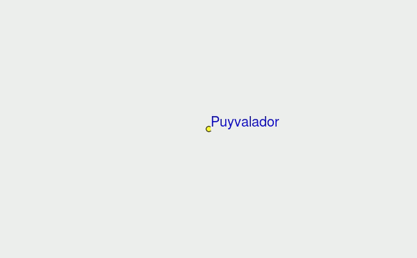 Puyvalador Location Map