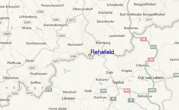 Rehefeld Location Map