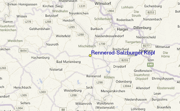 Rennerod/Salzburger Kopf Location Map