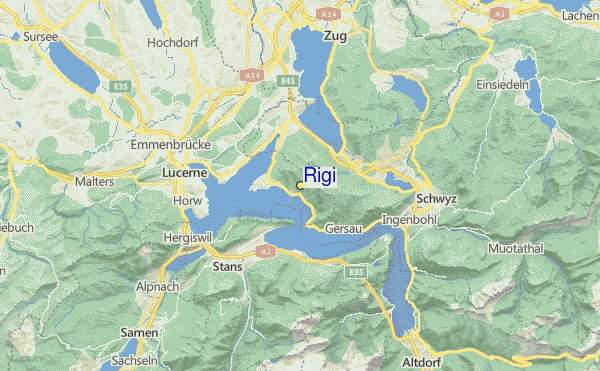 Rigi Location Map