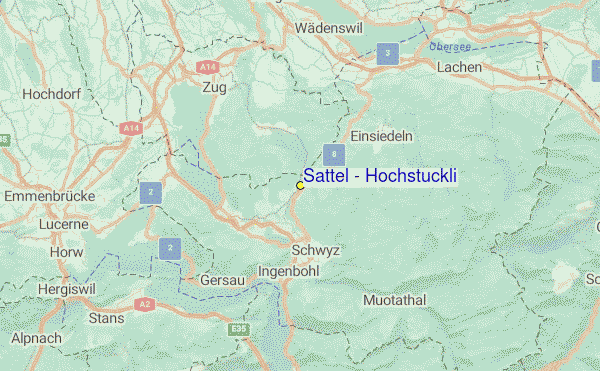 Sattel - Hochstuckli Location Map