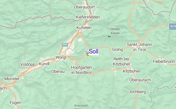 Söll Location Map