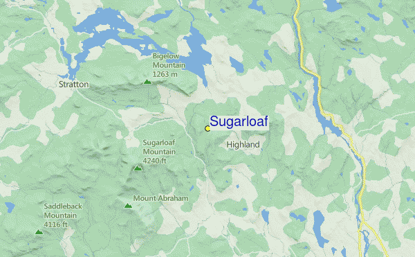 Sugarloaf Location Map