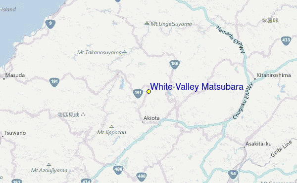 White-Valley Matsubara Location Map