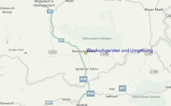Windischgarsten und Umgebung Location Map