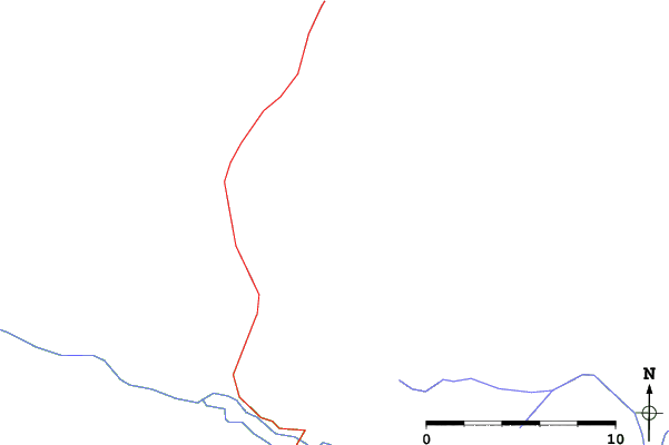 Roads and rivers close to Backcountry Snowcats