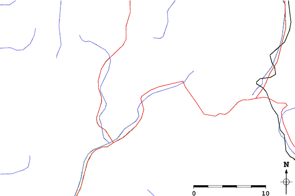Roads and rivers close to Grandvalira-Canillo