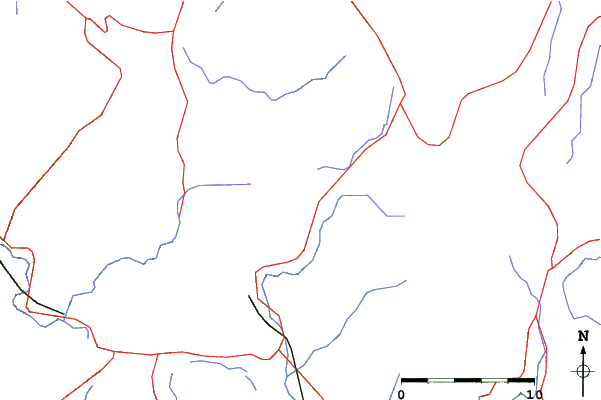 Roads and rivers close to Dynaland