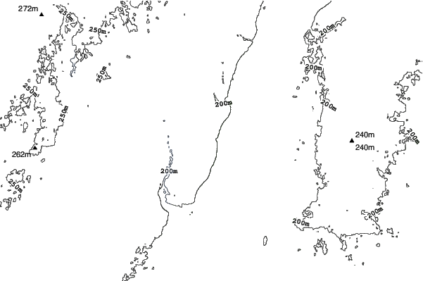 Gladstone Sport Park neighbourhood contours