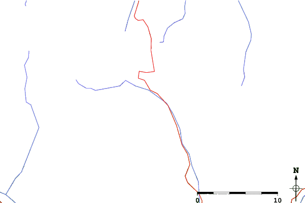 Roads and rivers close to Heiligenblut