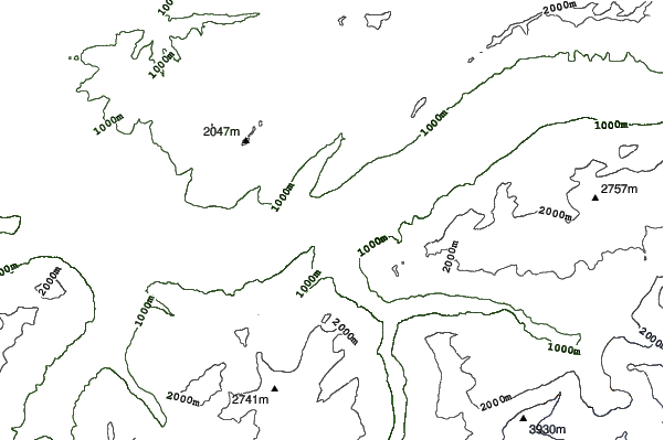 Interlaken neighbourhood contours