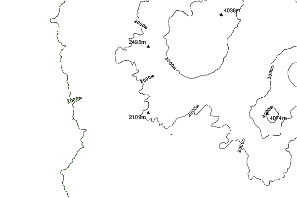 Klyuchevskaya neighbourhood contours