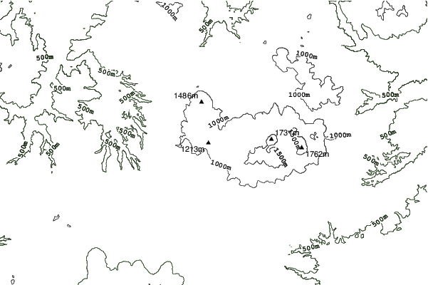 Kujyu neighbourhood contours