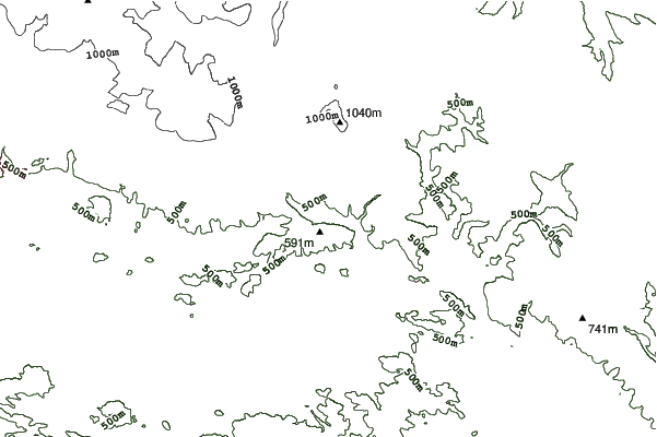 Mladé Buky neighbourhood contours