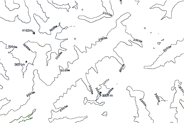 Münster - Geschinen - Goms neighbourhood contours