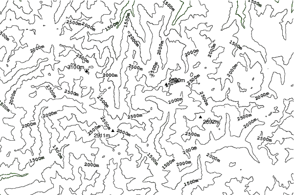 Ordino-Arcalís neighbourhood contours