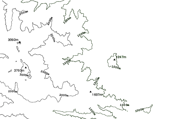 Paesana-Pian Mune neighbourhood contours