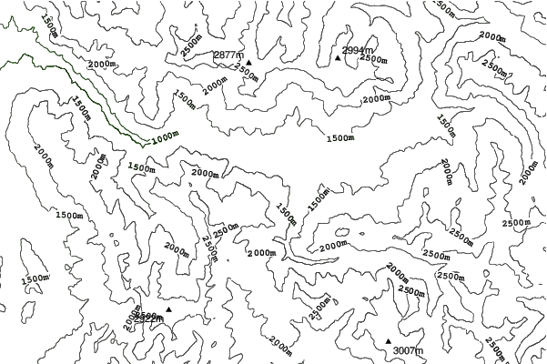Pra Loup (Espace Lumière) neighbourhood contours