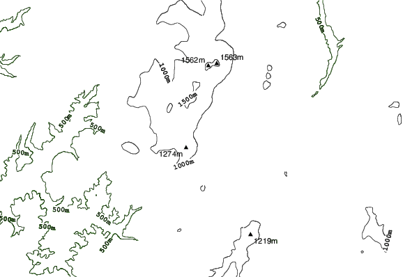Sheregesh neighbourhood contours