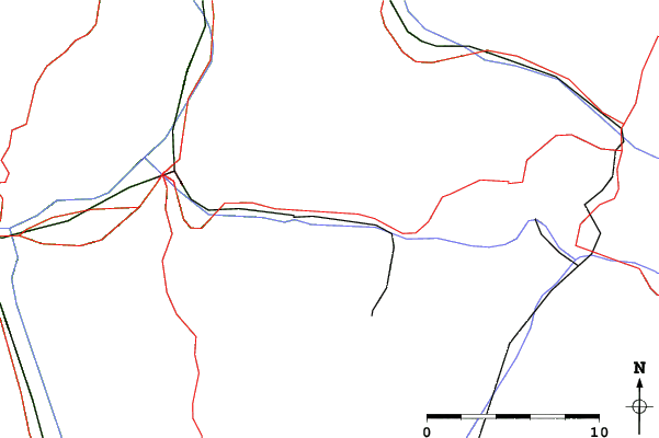 Roads and rivers close to St. Peter - Pagig