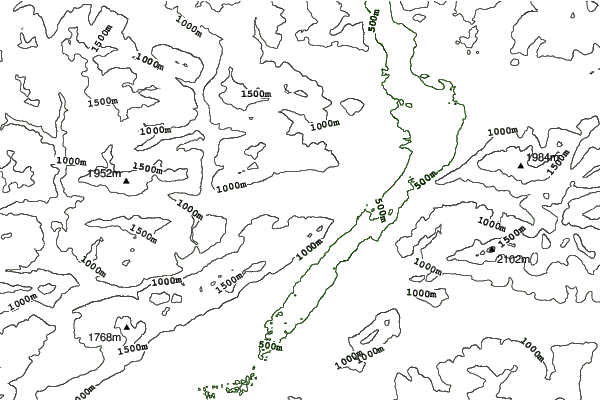 Thierseetal/Schneeberg/Hagerlifte neighbourhood contours