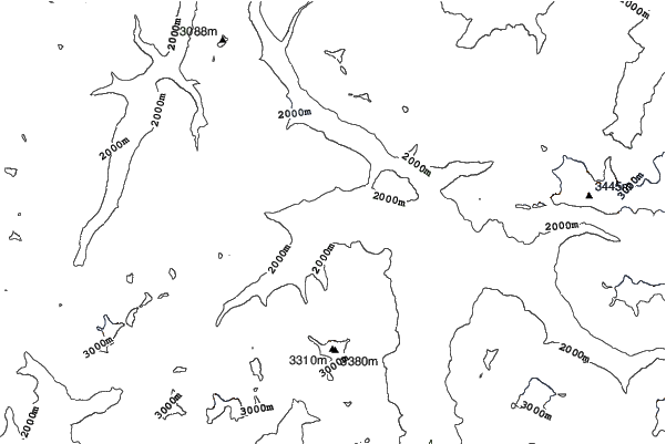 Valdidentro neighbourhood contours
