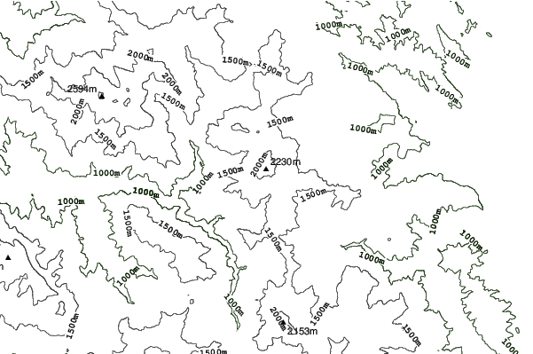 Vasilitsa neighbourhood contours