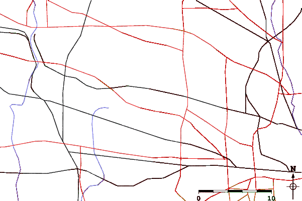 Roads and rivers close to Villa Olivia
